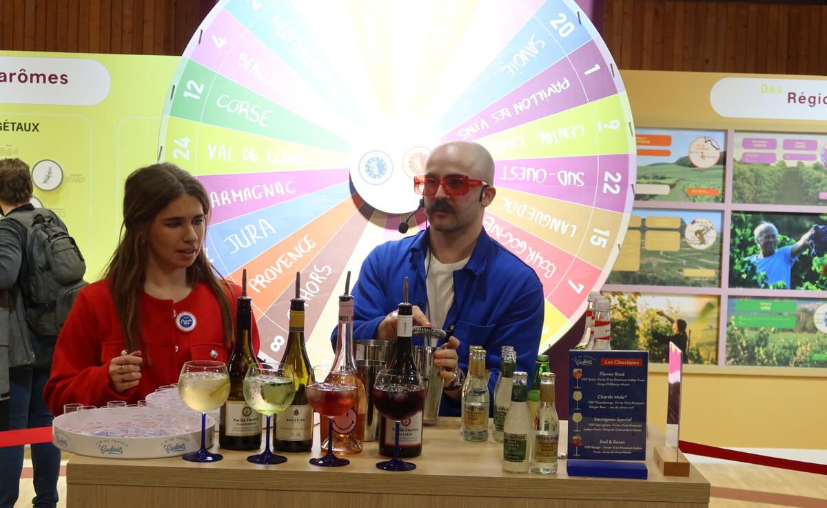 Vin De France Cocktails at the Salon de l'Agriculture 2025