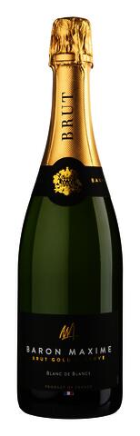 BARON MAXIME - BRUT GOLD RÉSERVE - BLANC DE BLANCS