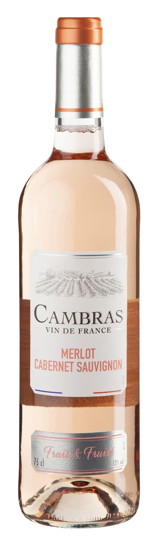 CAMBRAS MT/CAB-SAUV ROSE VIN DE FRANCE