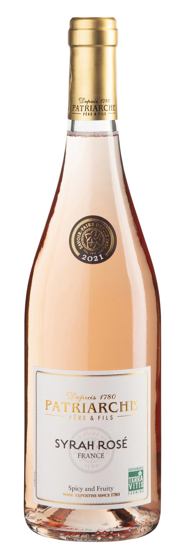 PATRIARCHE VDF SYRAH ROSÉ TERRA VITIS