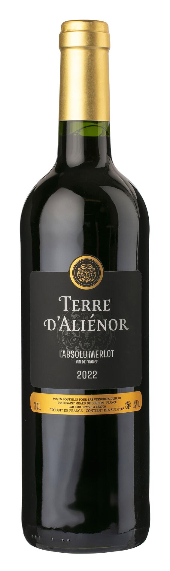 L'ABSOLU MERLOT - TERRE D'ALIÉNOR