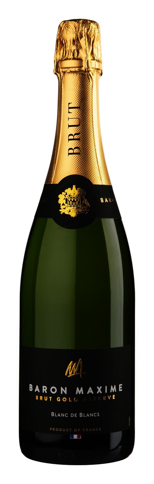 BARON MAXIME - BRUT GOLD RÉSERVE - BLANC DE BLANCS